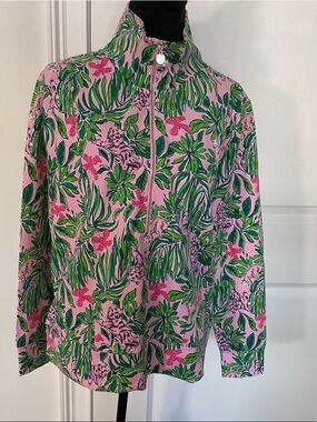 Lilly Pulitzer Eleni “Roaring w/Joy” Pullover